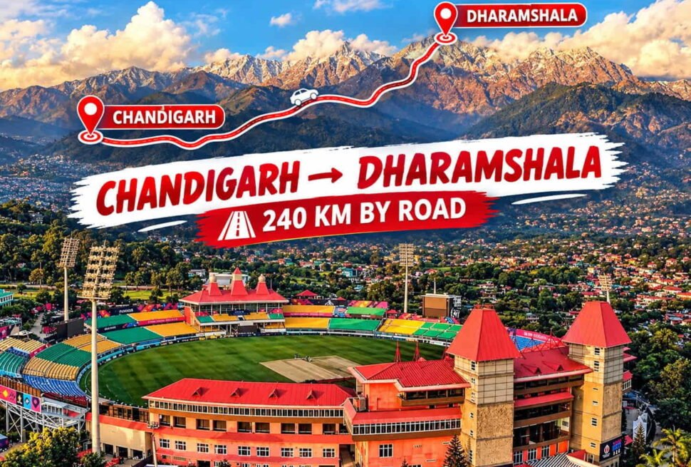 Chandigarh to Dharamshala Taxi Service