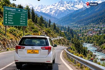 Chandigarh to Manali Taxi Service